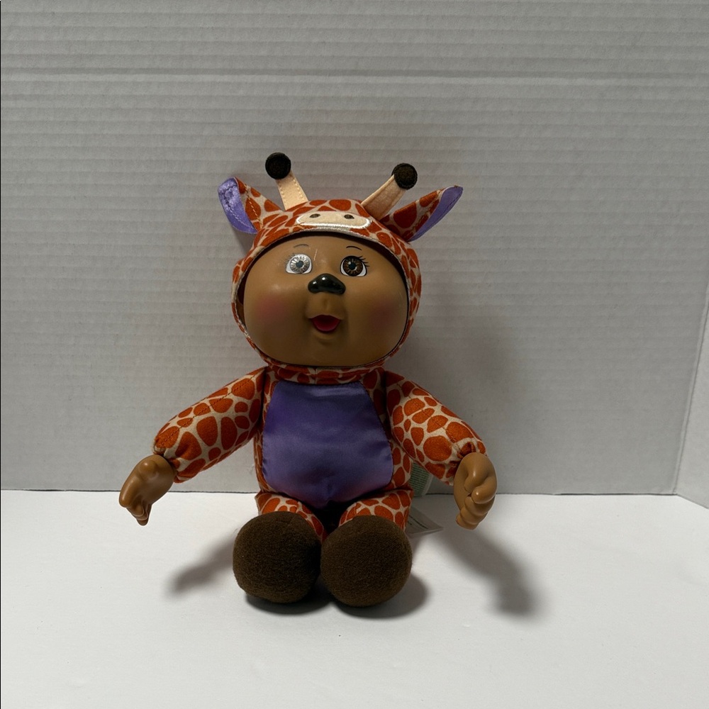 Cabbage Patch Kids Cuties Zoo Friends Adorable 2021 Giraffe Plush Toy GUC 9”